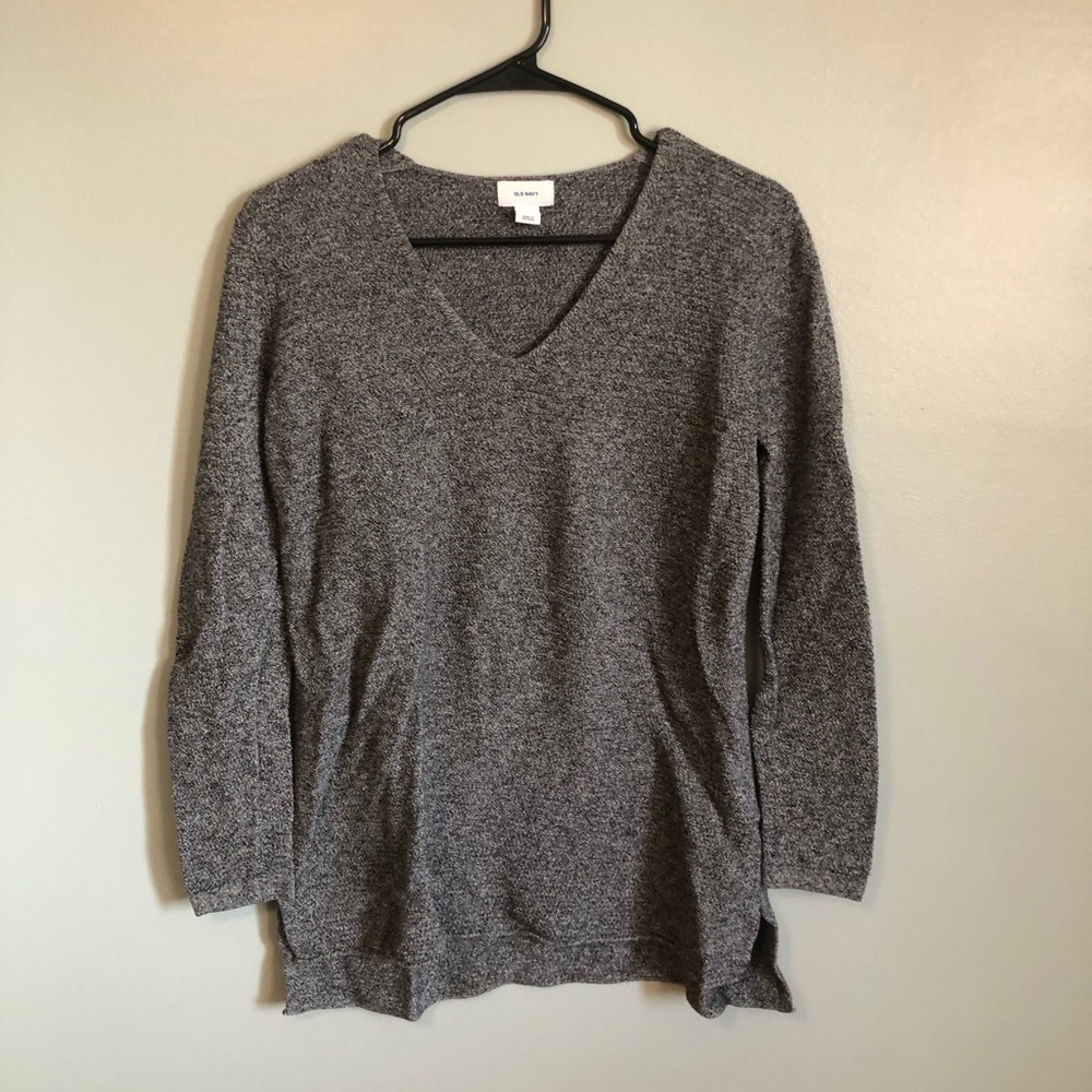Gray sweater
